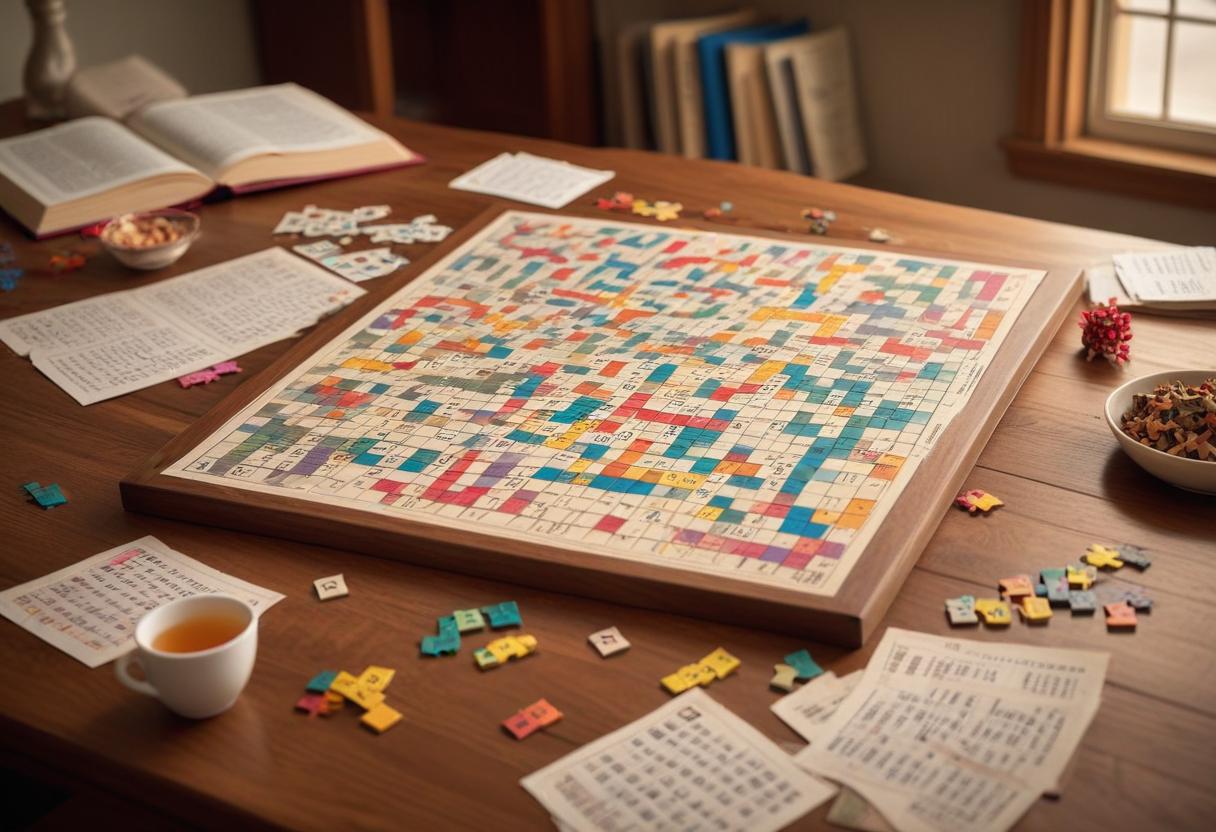 Hitta rätt pronomen i korsord med 2 bokstäver! illustration